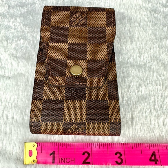 Louis Vuitton Damier Ebene mini pouch bag LIKE NEW - Picture 10 of 10